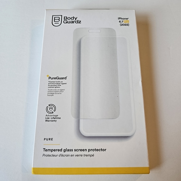 iPhone 14 Pro Max - BodyGuardz PureGuard Screen Protector - Picture 1 of 3